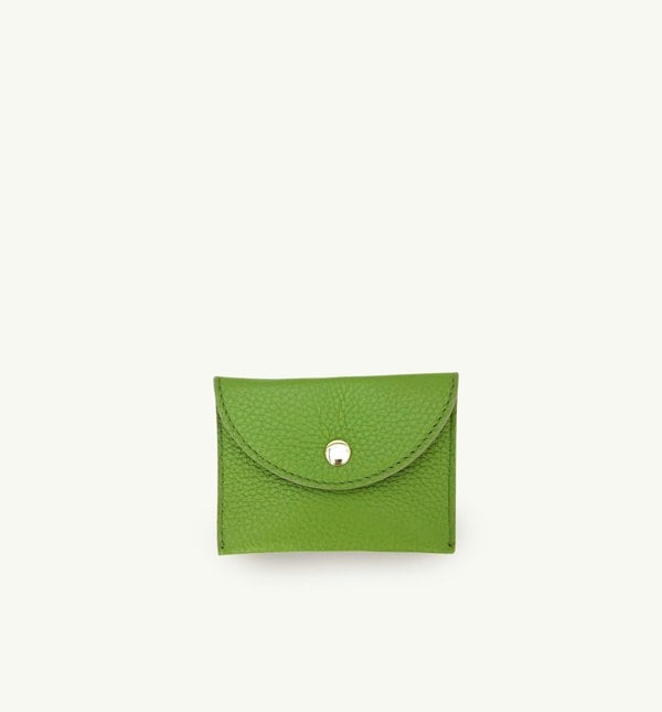 Apatchy London Lime Green Leather Purse