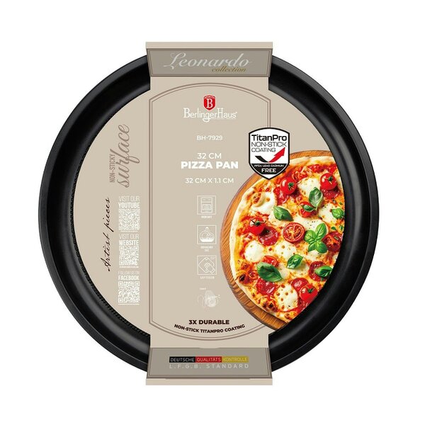 Berlinger Haus Pizza pan, 32 cm Berlinger Haus BH7929 Leonardo