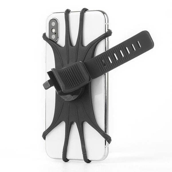Dyzi Detachable Bicycle Phone Holder Waterproof 360° Bike Mobile Mount-Fit 4"-6.5" Phone