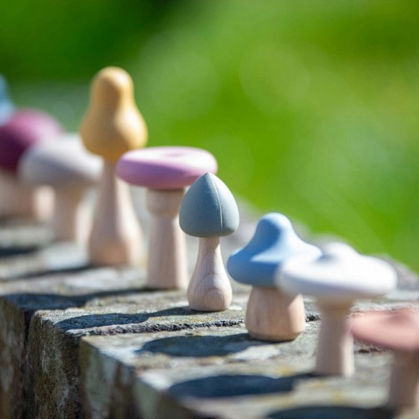 tickit SiliSoft® Woodland Mushroom Set (Earth)