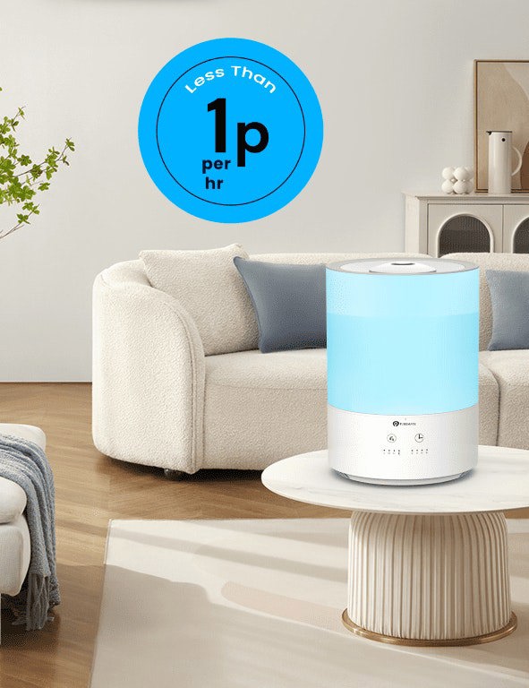 PureMate 4L Cool Mist Ultrasonic Humidifier with Aroma Function