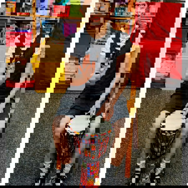 A-Star 8 inch Rope Tuned Lightweight Djembe Drum