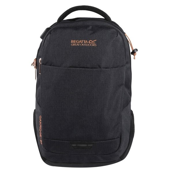 Regatta Unisex Adult Oakridge 20L Backpack - Black/Rose Gold