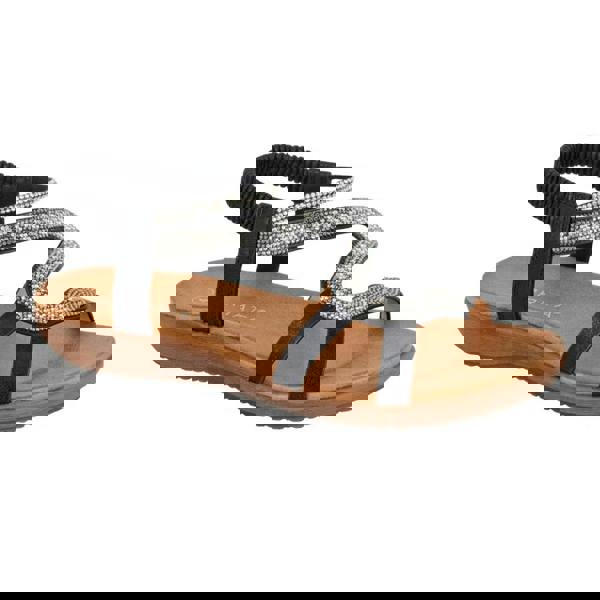 Cipriata Womens/Ladies Serpent Sandals - Black