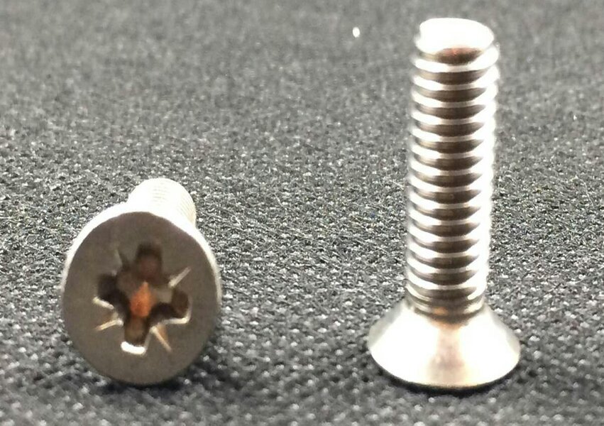 Fixaball M2 Machine Screws Pozi Countersunk A2/304 Stainless Steel