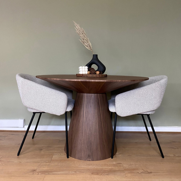 Lotus Dining Table - Walnut