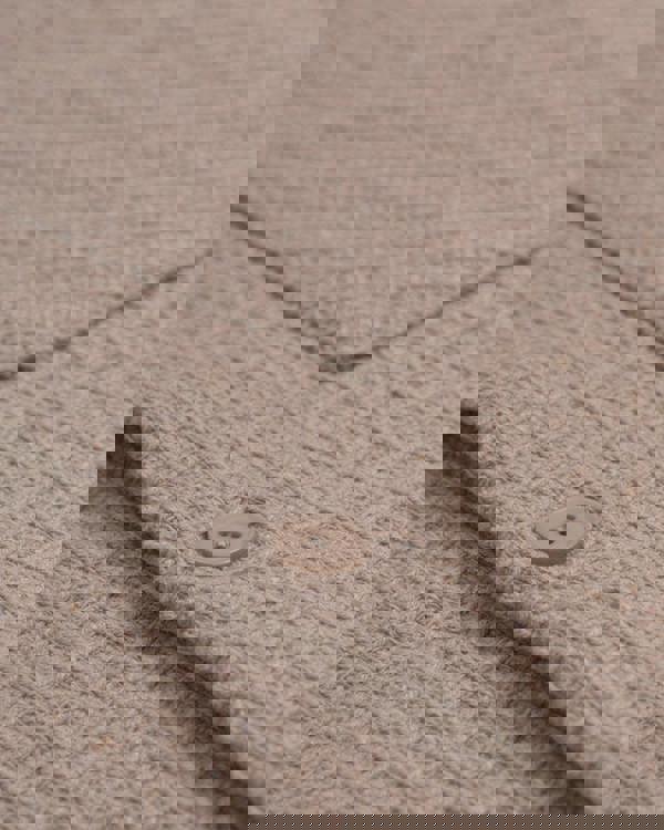 Larsson & Co Stone Textured Overshirt