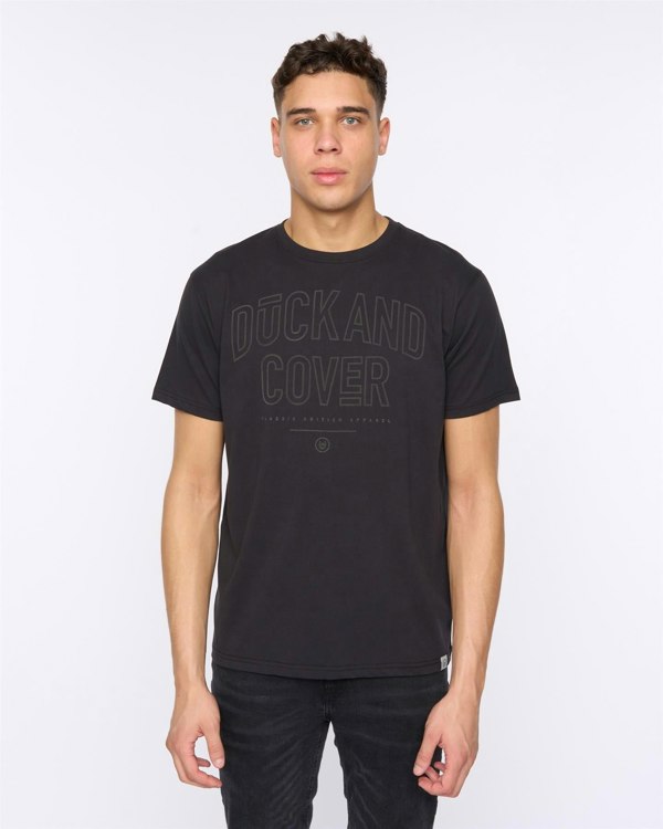 Duck and Cover Lemonport T-Shirt - Black