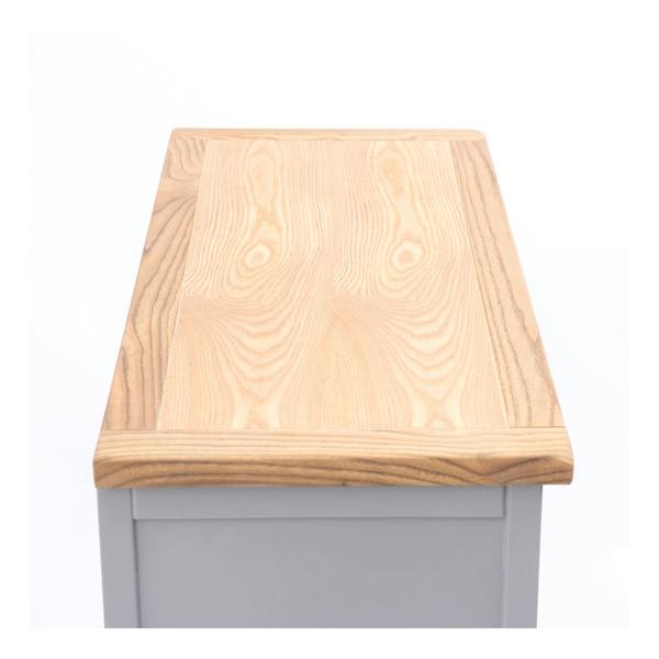 Cabinet Bits Rocca 5 Drawer Chest of Drawers Chrome Knob