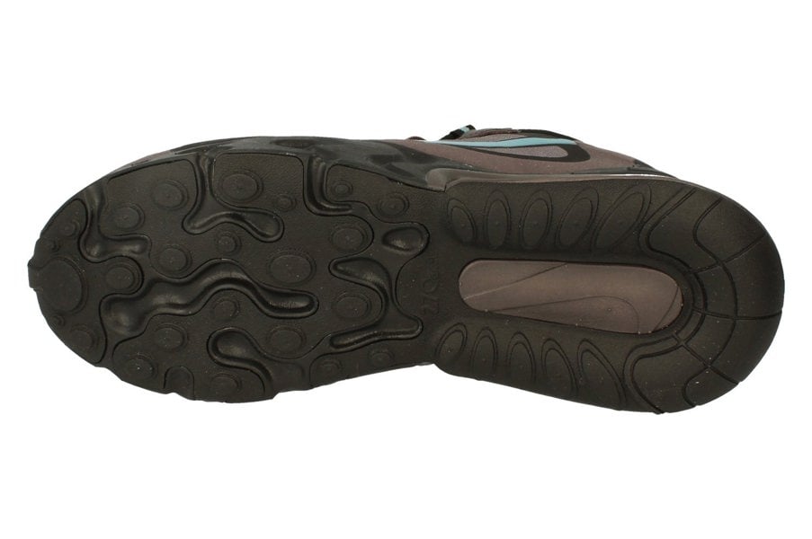 Nike Air Max 270 React Mens Ci3866 001 - Black Cerulean Grey 001 - Photo 4