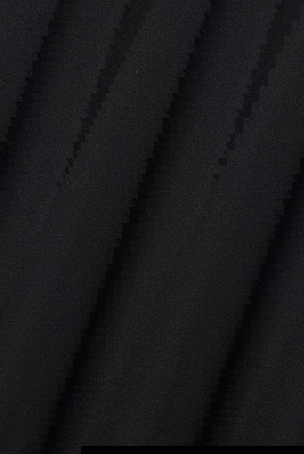 Cap Sleeve Plunging V-Neckline A-line Midi Dress - Black DR4540