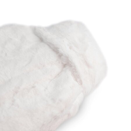 CosyPanda Silky Soft White Hot Water Bottle