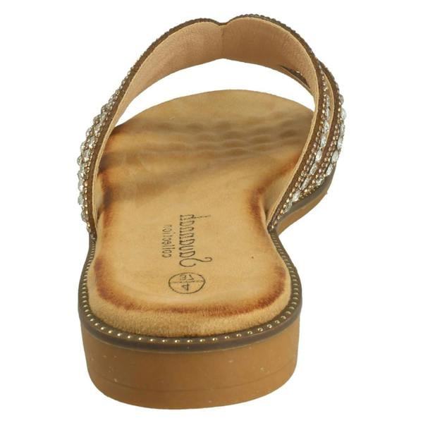 Savannah Ladies Savannah Flat Mule Sandals F00472