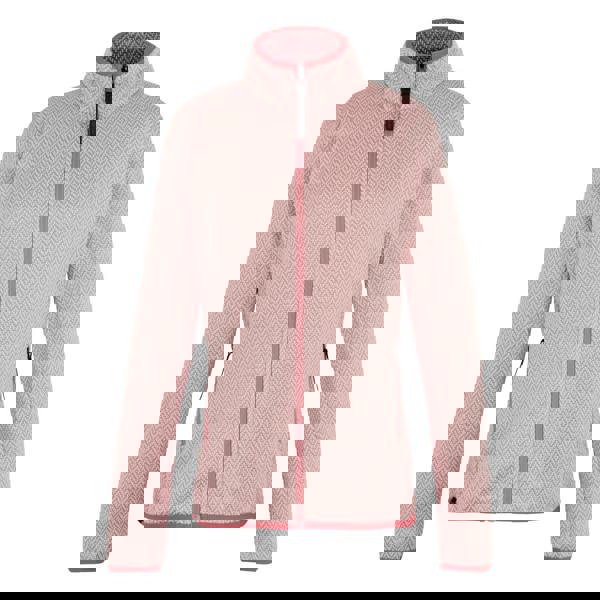 Regatta Womens/Ladies Elzie Full Zip Fleece Jacket - Lotus Pink/Bridal Rose - 