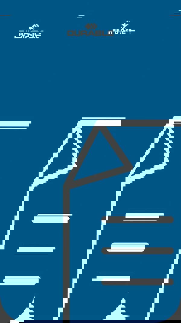 Durable 55L Paper Waste Bin | Sheet Steel Recycling Separation Bin | DURASORT®