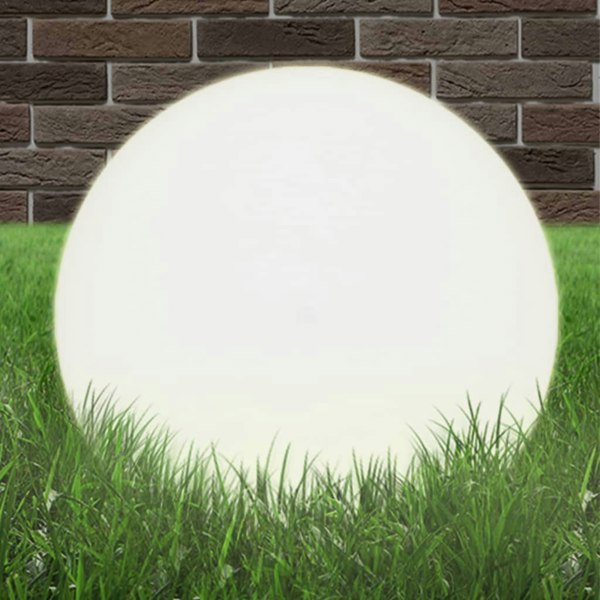 Berkfield LED Bowl Lamp Spherical 50 cm PMMA