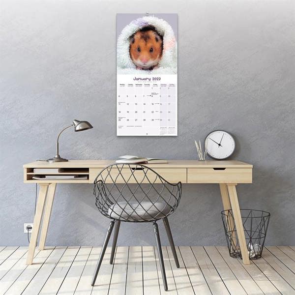 Hamsters Calendar 2027, Wall Calendars, Month To View, Animals, Gift