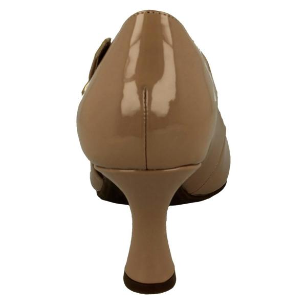 Clarks Ladies Clarks Cut Out Buckle Detailed Court Shoes Kataleyna Rae