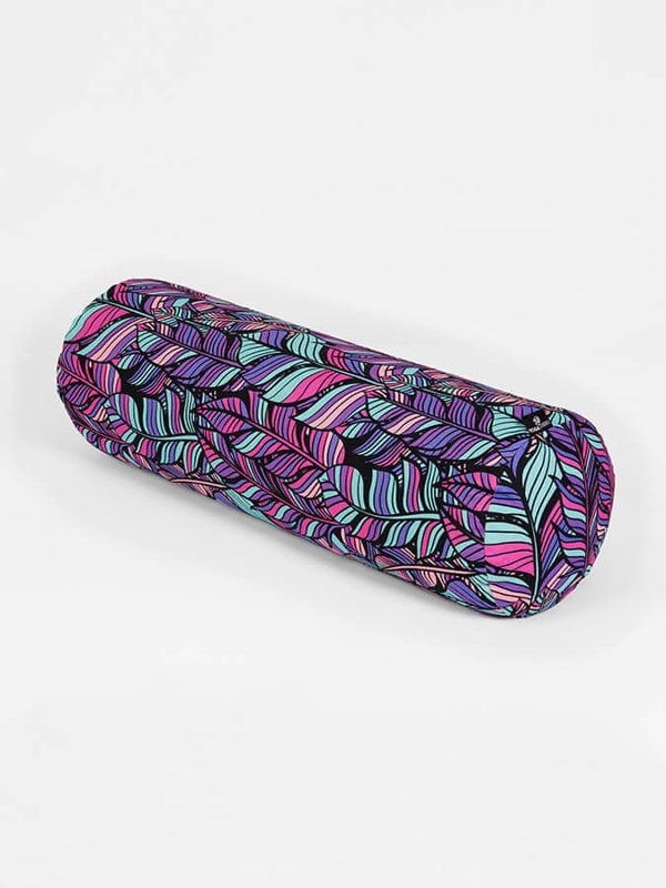 Yoga Studio Organic Buckwheat Floral Meditation Bolster Cushion