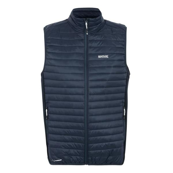 Regatta Mens Andreson Hybrid Padded Jacket - Navy Blue - 