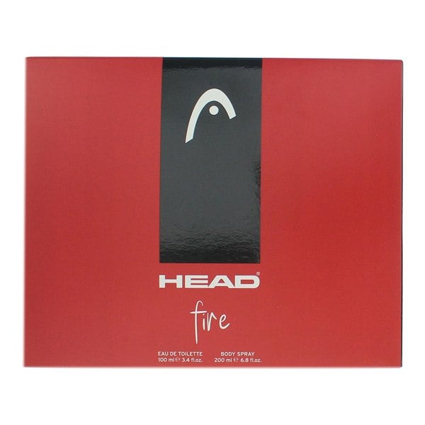 Head Fire 2 Piece Gift Set: Eau de Toilette 100ml - Deodorant Spray 200ml