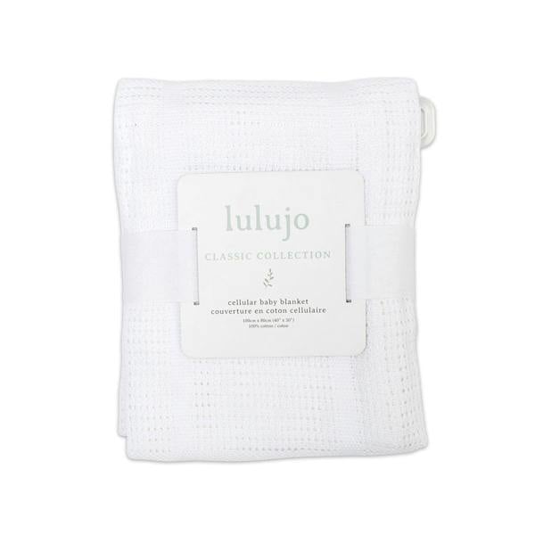 Lulujo - Cellular Blankets - White