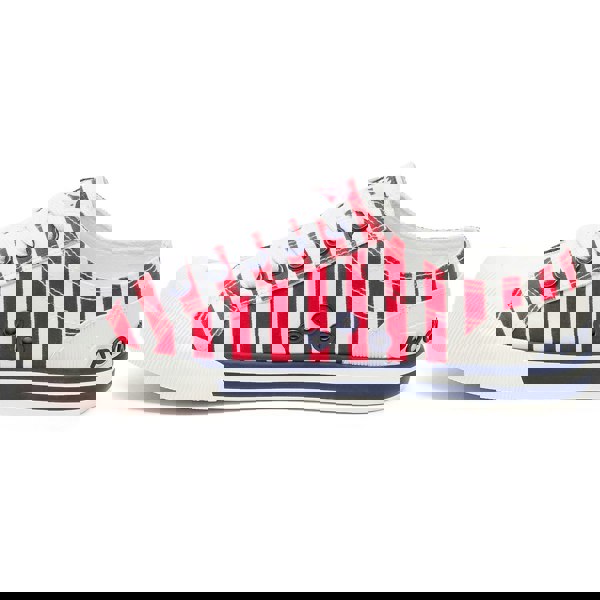 Rocket Dog Jazzin Spangle Cotton Women's Red/Navy Trainers