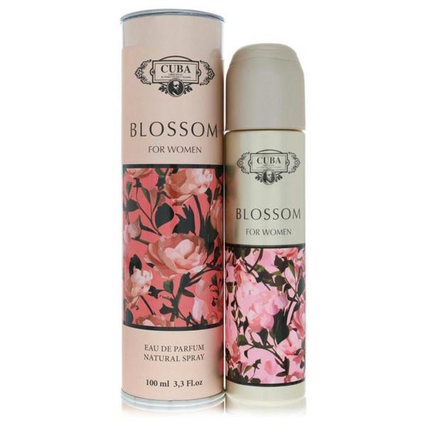 Fragluxe Cuba Blossom by Cuba Eau De Parfum Spray 3.3 oz for Women 100 ml