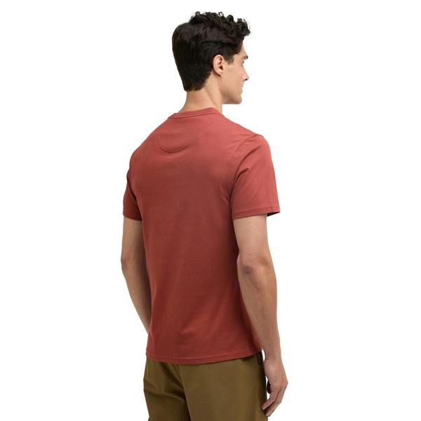 Barbour International Small Logo T-Shirt Burnt Henna