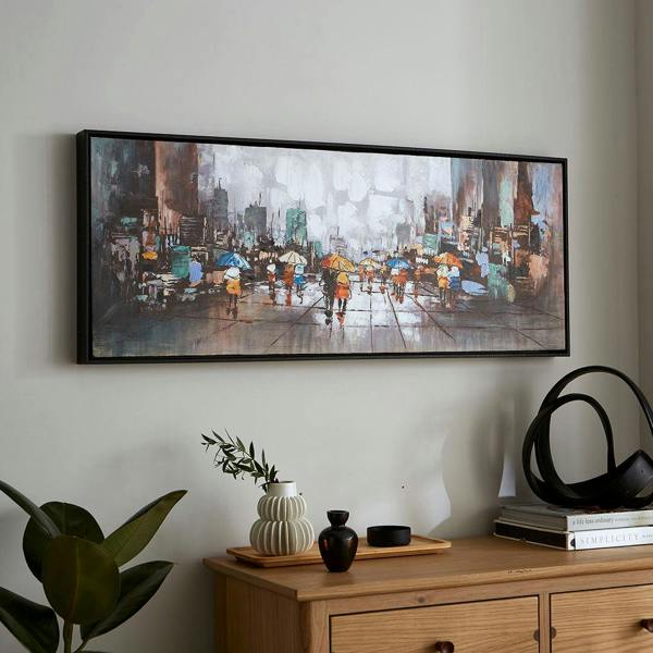 Pagazzi Lighting Downtown Hand-Painted Canvas