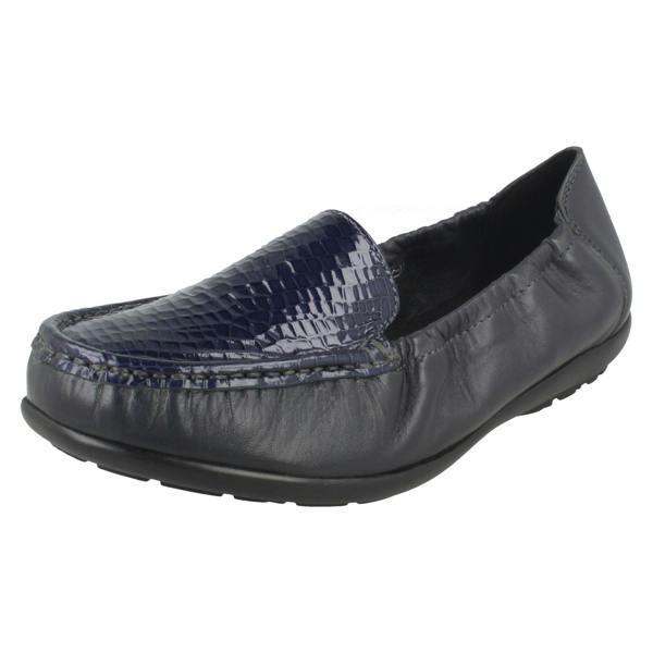 DB Shoes Ladies Easy B Casual Loafer Shoes Biscay