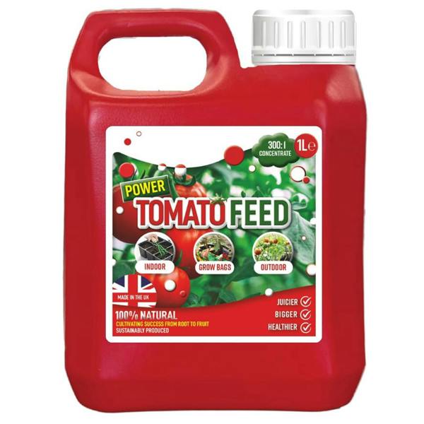 1 x 1 Litre Concentrated Nutrient Packed Tomato Feed For Growing Healthier Tomatoes, Peppers, Cucumbers & Vegetables