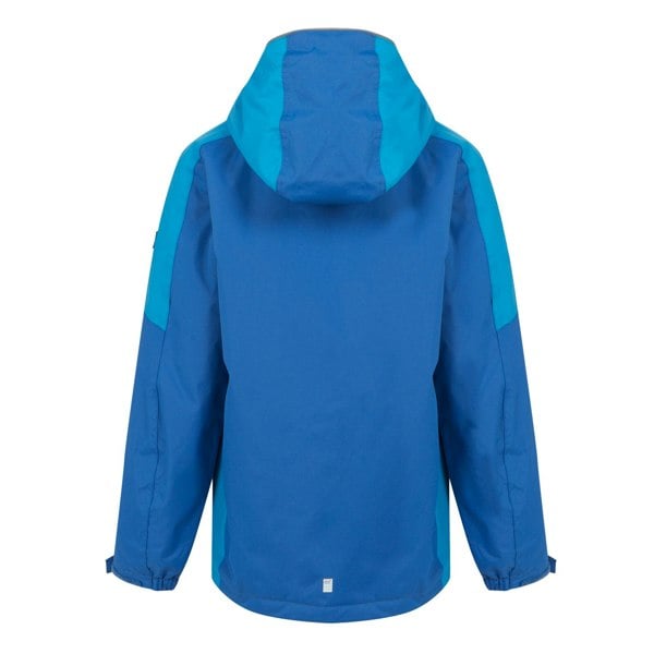 Regatta Childrens/Kids Hurdle V Waterproof Jacket - Olympian Blue/Hydro Blue