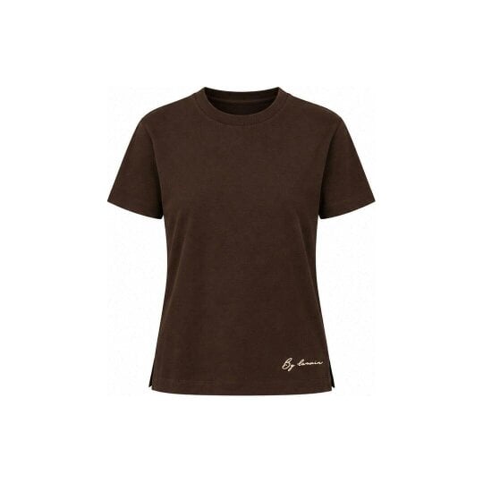 By Lanvin Small Signature Logo Dark Brown T-Shirt