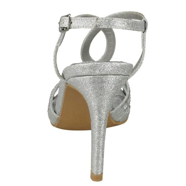 Anne Michelle Ladies Anne Michelle Jewelled Strappy Sandals