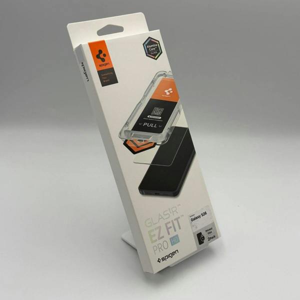 Spigen Glastr EZ Fit Pro HD Privacy Film Screen Protector 2 Pack for Samsung Galaxy S26 6.3" - AGL11096