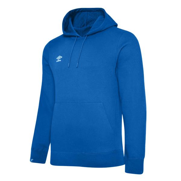 Umbro Mens Club Leisure Hoodie - Royal Blue/White - 