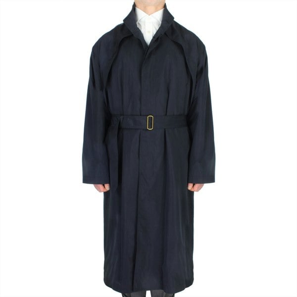 Dunhill luxurious mac in a midnight blue fabric