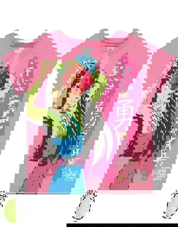 Disney Girls Pink Mulan Short Sleeve Short Leg Pyjama Set