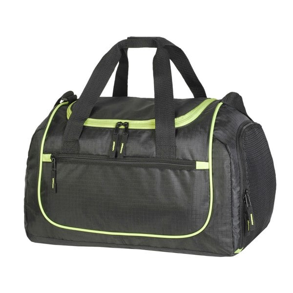 Shugon Piraeus Shoulder Strap Holdall Bag - Black/Green