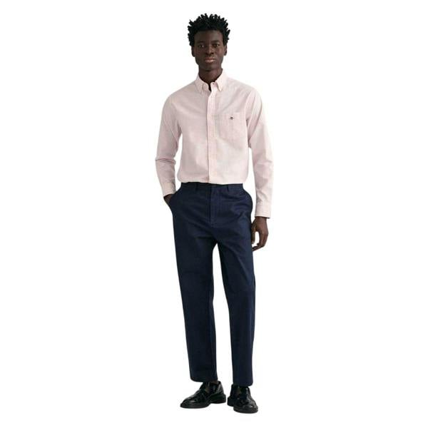 Gant Mens Oxford Shirt - Pale Pink - 