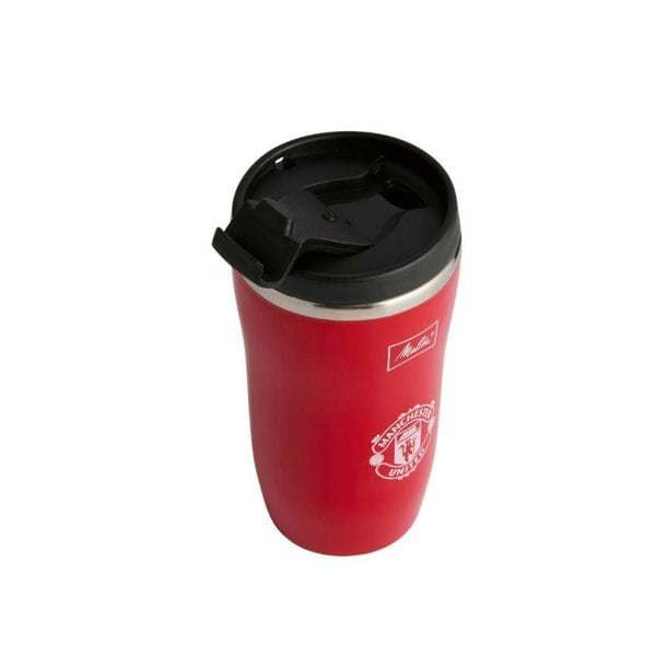 Manchester United FC Manchester United Melitta Thermal Leakproof Travel Mug 250ml Red