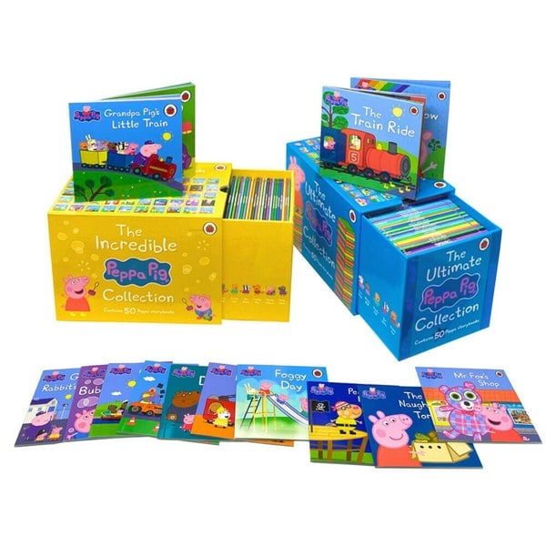 Ladybird The Incredible Peppa Pig & The Ultimate Peppa Pig Collection 100 Books Set by Ladybird