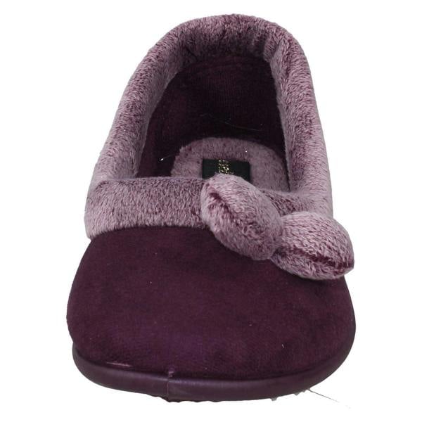Rosebank Ladies Rosebank Memory Foam Slippers Lucy