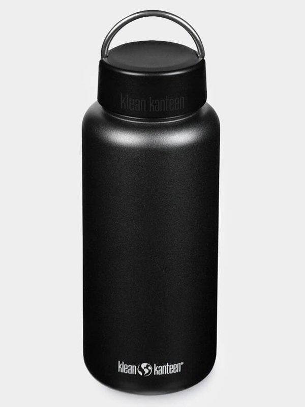 Klean Kanteen Wide Mouth Bottle 40oz (1182ml) With Loop Cap