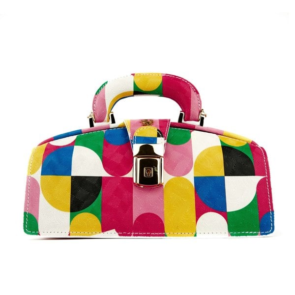 Embassy London Gazelle - Groovy - Women's grained leather top handle & crossbody bag