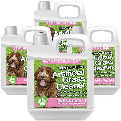ProKleen Pro-Kleen Artificial Grass Cleaner for Dogs and Pet Friendly Cruelty Free Disinfectant with Deodoriser 4 in 1-10:1 4L