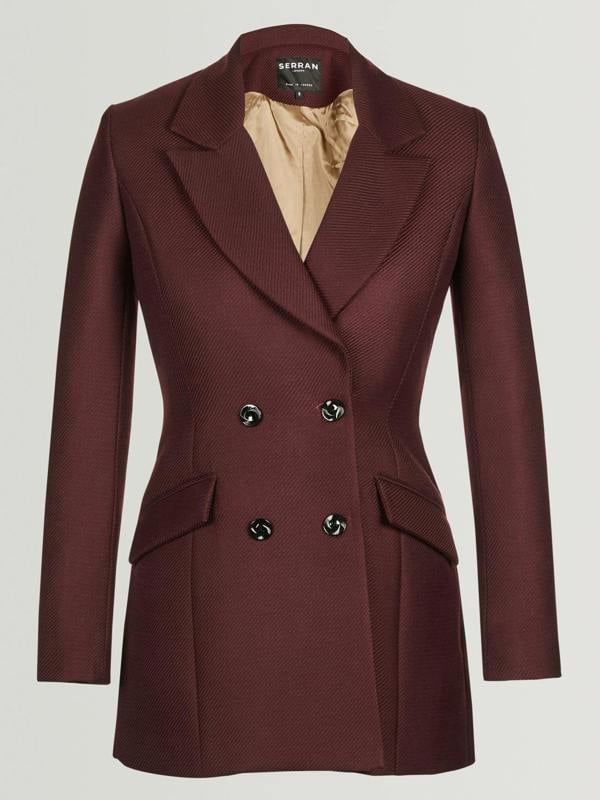 Burgundy Dress Jacket