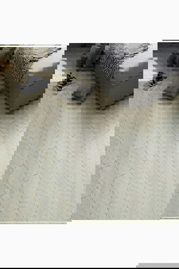 Living and Home 36Pcs PVC Wooden Self-adhesive Laminate Flooring Planks