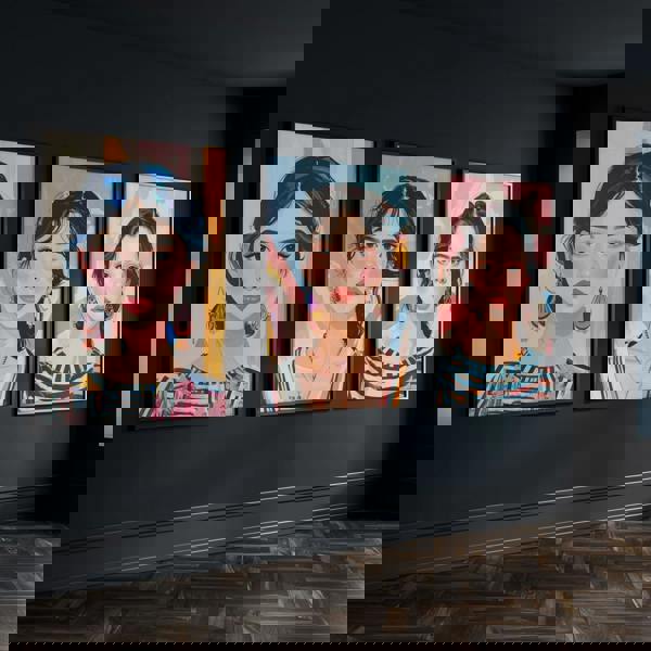 Boho Wall Art | Set of 3 Boho Women Wall art Prints